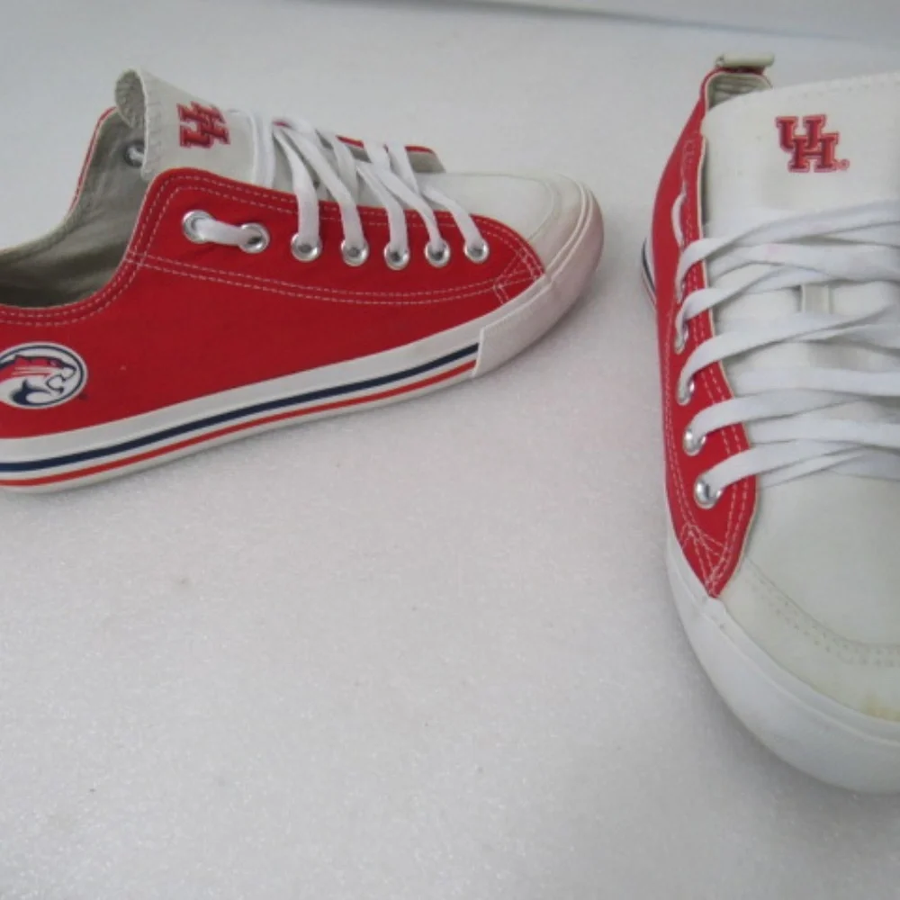 SKICKS Houston Cougars Red White Low-Top‎ Shoes M9 W11